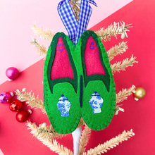 Load image into Gallery viewer, Preppy Ginger Jar Loafer Ornaments