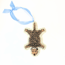 Load image into Gallery viewer, Palm Beach Chic Leopard Rug Ornament