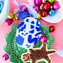 Load image into Gallery viewer, Chinoiserie Ginger Jar Ornament | Bright Blue