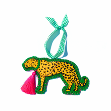 Load image into Gallery viewer, Grandmillennial Leopard Ornaments