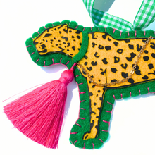 Load image into Gallery viewer, Grandmillennial Leopard Ornaments