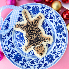 Load image into Gallery viewer, Palm Beach Chic Leopard Rug Ornament
