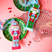 Load image into Gallery viewer, Stylin Nutcracker Ornament-Red/Green | Stylin Brunette x Lemon House Design