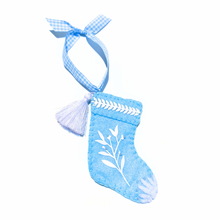 Load image into Gallery viewer, Grandmillennial Stocking Ornament | Stylin Brunette x Lemon House Design