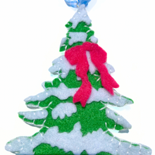 Load image into Gallery viewer, Chinoiserie Potted Christmas Tree Ornament | Stylin Brunette x Lemon House Design