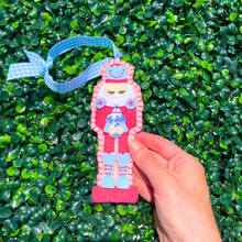 Load image into Gallery viewer, Stylin Nutcracker Ornament-Red/Green | Stylin Brunette x Lemon House Design