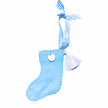 Load image into Gallery viewer, Grandmillennial Stocking Ornament | Stylin Brunette x Lemon House Design