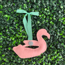 Load image into Gallery viewer, Flamingo Pool Float Ornament