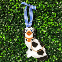 Load image into Gallery viewer, Staffordshire Dog Statue Ornaments | Black