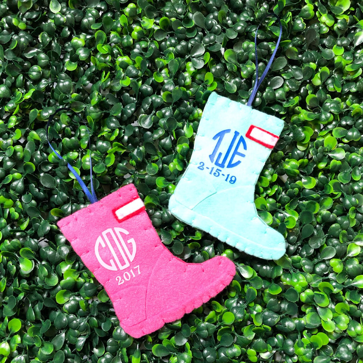 Monogram best sale rain boots