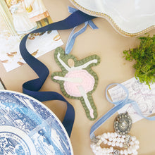 Load image into Gallery viewer, Nine Ladies Dancing Ornament | Pink Tutu  | Grandmillennial 12 Days of Christmas