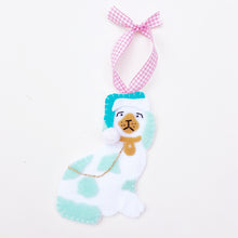 Load image into Gallery viewer, Staffordshire Dogs Ornament | Aqua