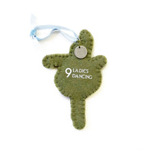 Load image into Gallery viewer, Nine Ladies Dancing Ornament | Pink Tutu  | Grandmillennial 12 Days of Christmas