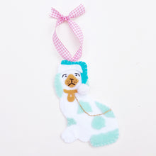 Load image into Gallery viewer, Staffordshire Dogs Ornament | Aqua