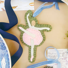 Load image into Gallery viewer, Nine Ladies Dancing Ornament | Pink Tutu  | Grandmillennial 12 Days of Christmas