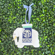 Load image into Gallery viewer, Personalized Elephant Stool Ornaments