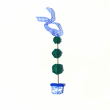 Load image into Gallery viewer, Chinoiserie Topiary Ornaments | Blue