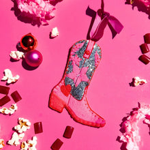 Load image into Gallery viewer, Cowgirl Boot Ornament