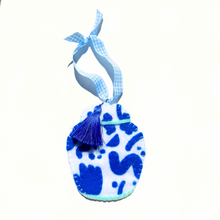 Load image into Gallery viewer, Chinoiserie Ginger Jar Ornament | Bright Blue