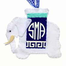 Load image into Gallery viewer, Personalized Elephant Stool Ornaments