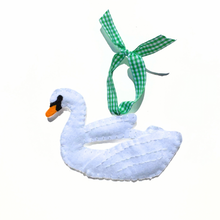 Load image into Gallery viewer, Swan Pool Float Ornament