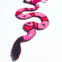 Load image into Gallery viewer, Striped Snake Ornament