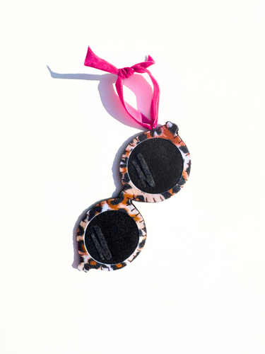 Tortoise Shell Sunglasses Ornament