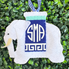 Load image into Gallery viewer, Personalized Elephant Stool Ornaments