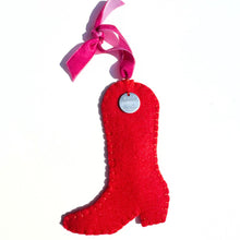 Load image into Gallery viewer, Cowgirl Boot Ornament