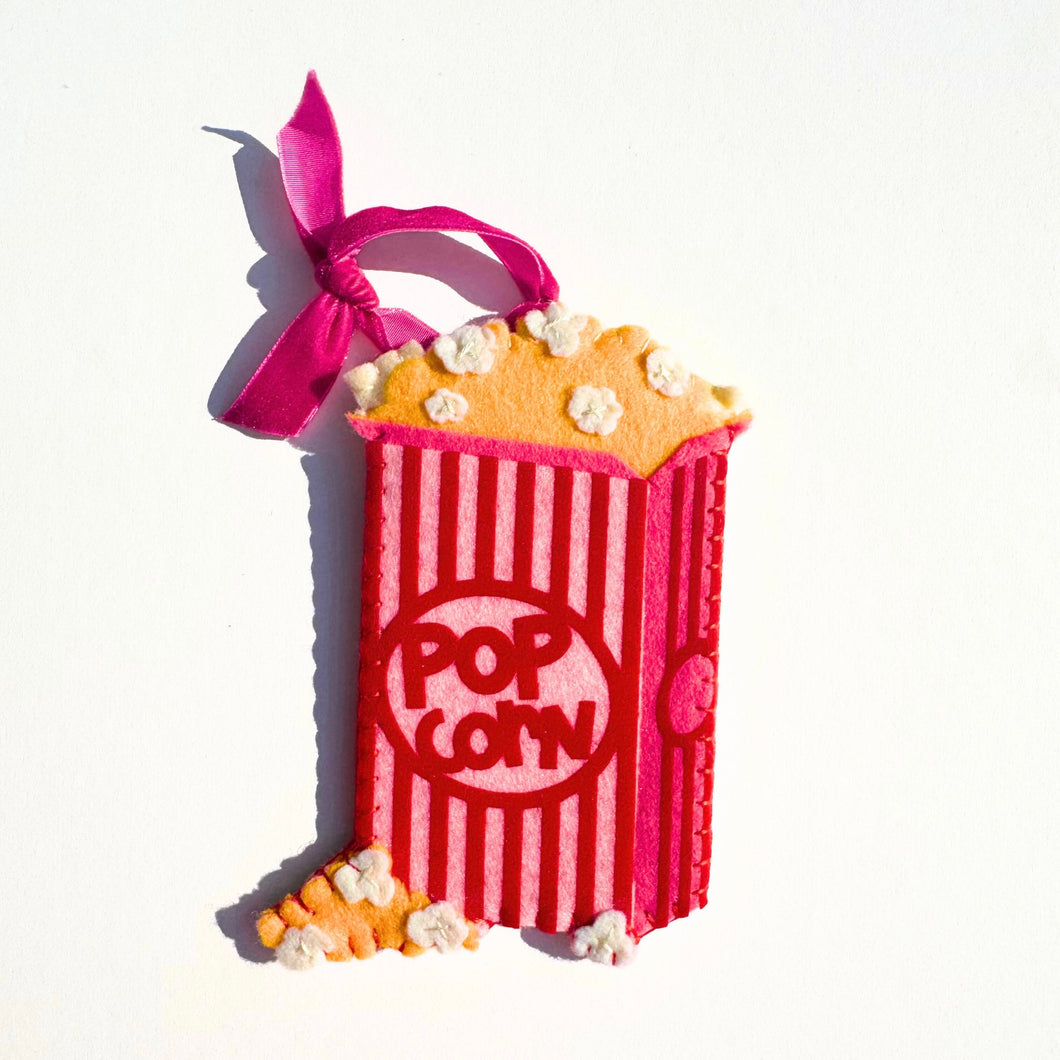 Popcorn Bucket Ornament
