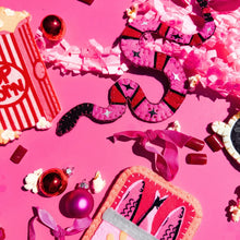 Load image into Gallery viewer, Striped Snake Ornament