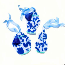 Load image into Gallery viewer, Chinoiserie Ginger Jar Ornament | Bright Blue
