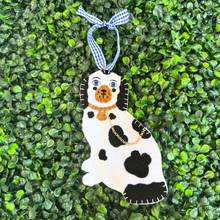 Load image into Gallery viewer, Staffordshire Dog Statue Ornaments | Black