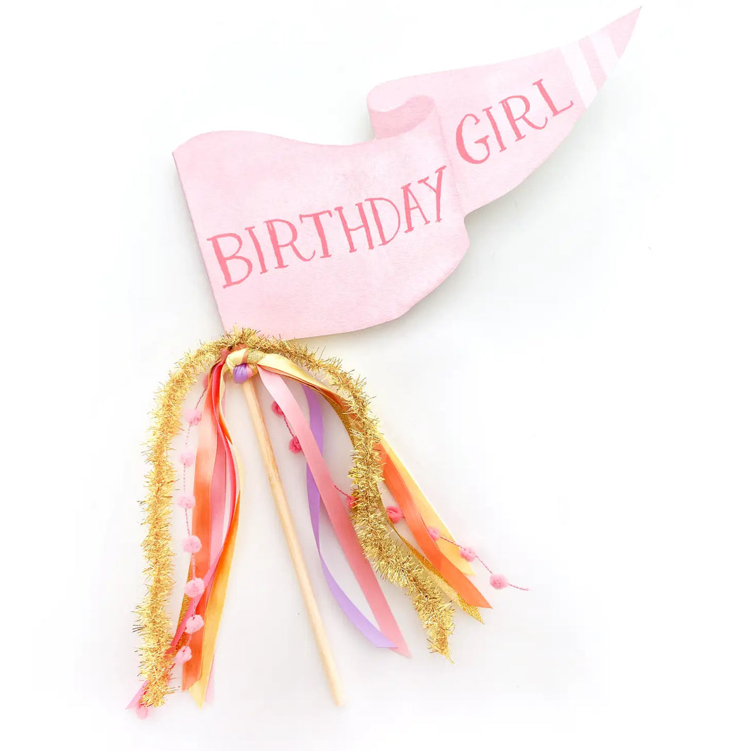 Party Pennant Flag - Birthday Girl