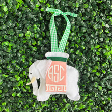 Load image into Gallery viewer, Personalized Elephant Stool Ornaments