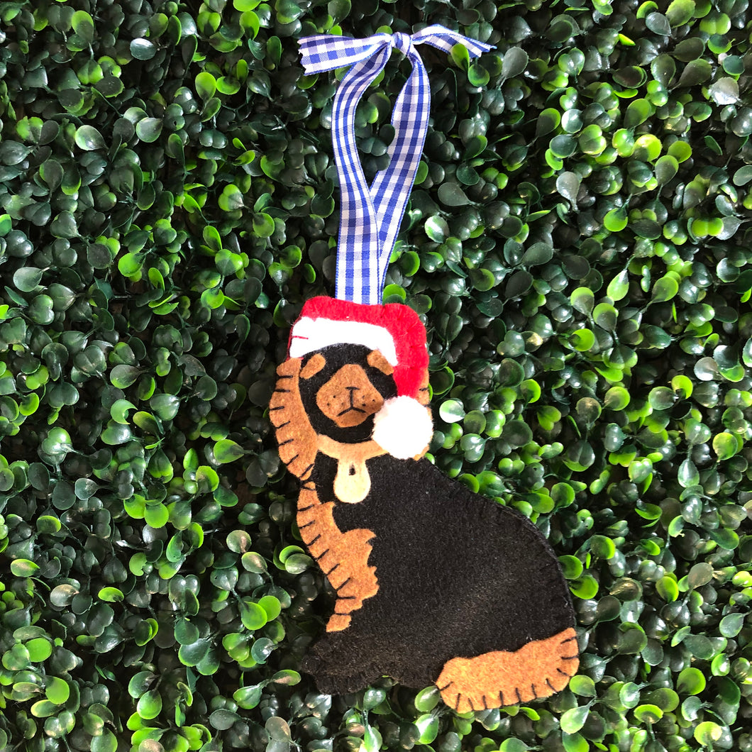 Black and Tan Cavalier King Charles Ornament