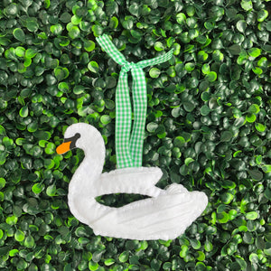 Swan Pool Float Ornament