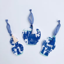 Load image into Gallery viewer, Chinoiserie Ornament Set | Blue Ginger Jars