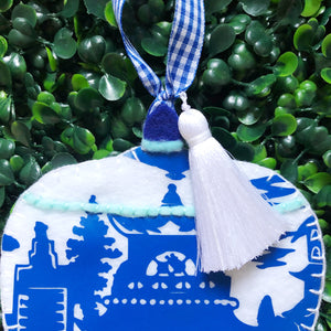 Chinoiserie Ornament Set | Blue Ginger Jars