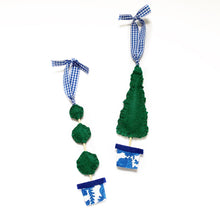 Load image into Gallery viewer, Chinoiserie Topiary Ornaments | Blue