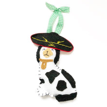 Load image into Gallery viewer, Cinco-De-Mayo-Staffordshire-Dog-Ornament-Right
