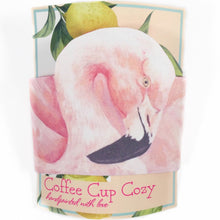 Load image into Gallery viewer, Coffee-Cozy-Flamingo-Packaging