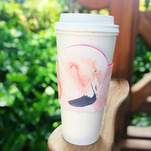 Load image into Gallery viewer, Coffee-Cozy-Flamingo-Styled