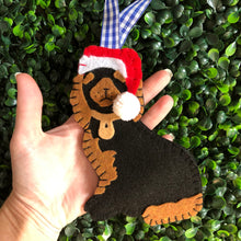 Load image into Gallery viewer, Black and Tan Cavalier King Charles Ornament