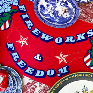 Grandmillennial Garlands | "Fireworks and Freedom"
