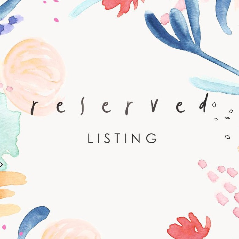 Custom Listing for Joy
