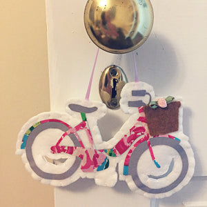 Retired Style | Palm Beach Preppy Bicycle Ornament