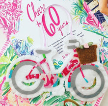 Load image into Gallery viewer, Retired Style | Palm Beach Preppy Bicycle Ornament