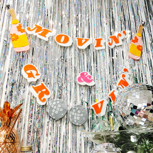 Grandmillennial Garlands | "Movin’ & Groovin’”