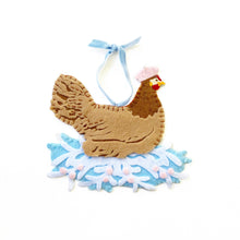 Load image into Gallery viewer, French Hen ornament on a white background